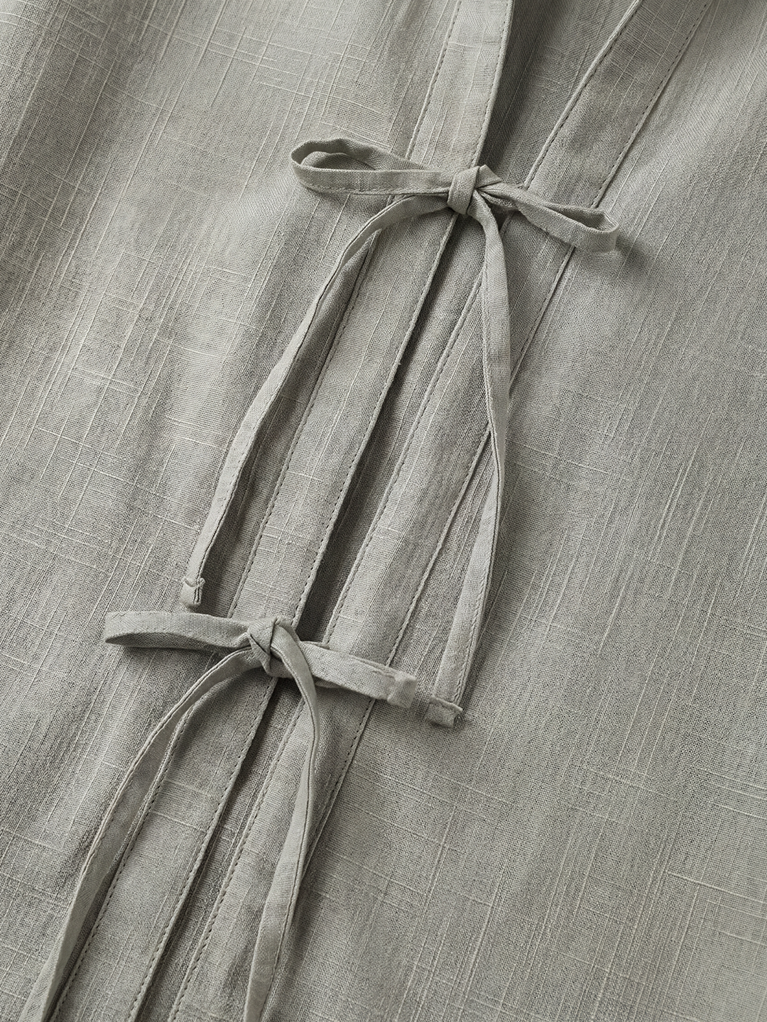 Tie Front Blouse - Mint Green