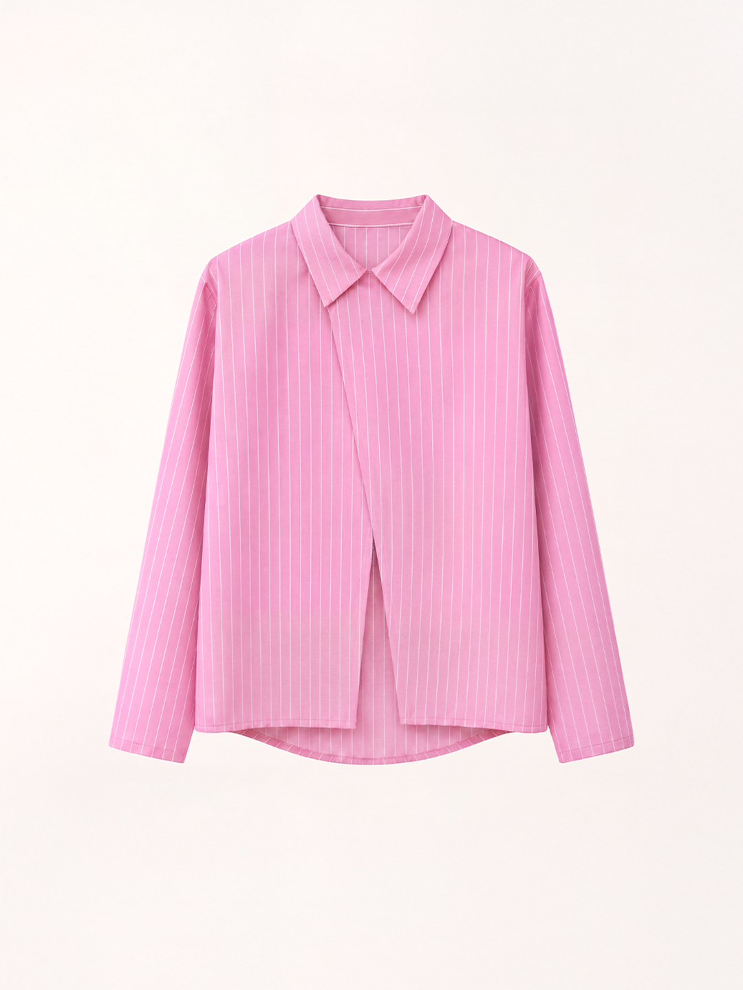 Pink Striped Shirt